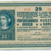 25 Kronen / Korona 1918 série 3116