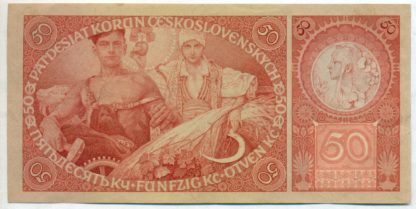 50 Kč 1929 série Pb - Image 2