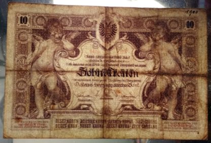 10 Kronen / Koronát 1900 série 1173 - Image 3