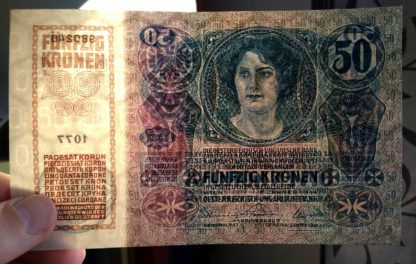 50 Kronen 1914 série 1077 - Image 3