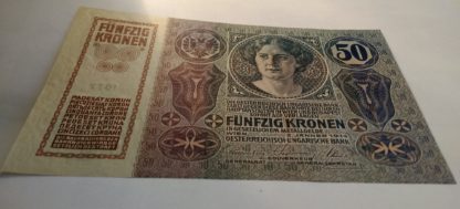 50 Kronen 1914 série 1077 - Image 5