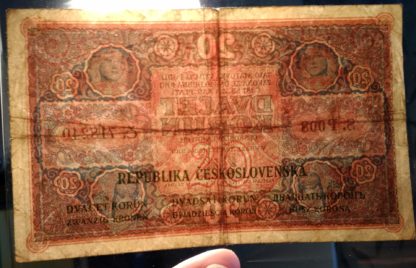 20 Kč 1919 série P 008 - Image 4