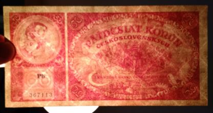 50 Kč 1929 série Pb - Image 5