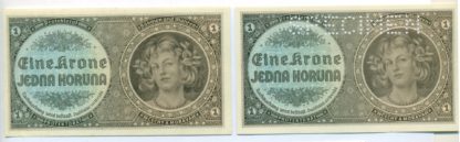 1 K 1940 série D 24 (obě) - neperforovaná i perforovaná