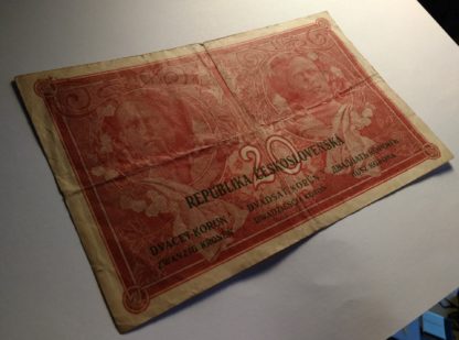 20 Kč 1919 série P 008 - Image 3
