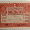 2 Kronen / Korona 1917 série 7373 (maďarské vydání)
