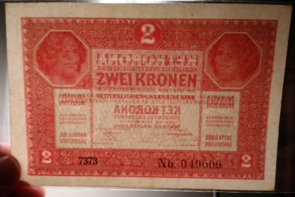 2 Kronen / Korona 1917 série 7373 (maďarské vydání) - Image 4