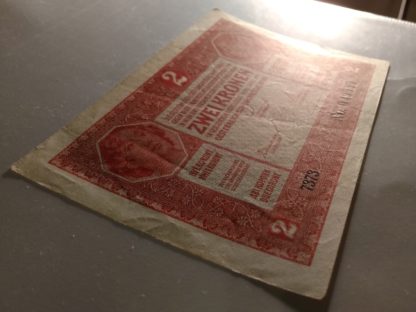 2 Kronen / Korona 1917 série 7373 (maďarské vydání) - Image 5