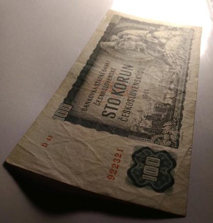 100 Kčs 1961 série D 41 (náhradní série) - Image 5
