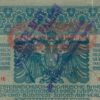 1000 K 1902 přetisk "DEUTSCHÖSTERREICH" + "NOTE ECHT, STEMPEL FALSCH" - Image 2