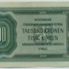 1000 K 1942 série Ia - bankovní vzor - Image 2