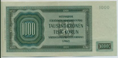 1000 K 1942 série Ia - bankovní vzor - Image 2