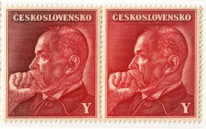 Dvojpáska kolků (1945), Y - červený tisk