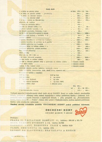 Darex - upozornění (leták) - Nákup exportního zboží za cizí valuty uvolněn. - Image 2